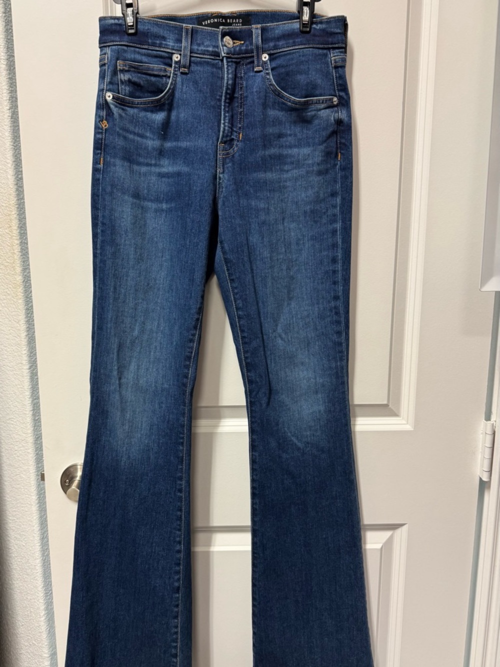 Veronica Beard Beverly Women’s Dark Blue Bootcut Jeans